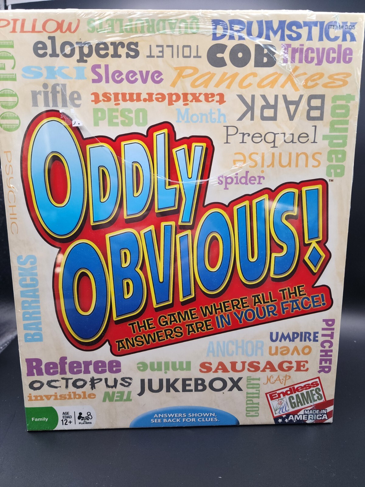 Oddly Obvious by Endless Games Party Family Trivia Guessing Game YourTurnGames