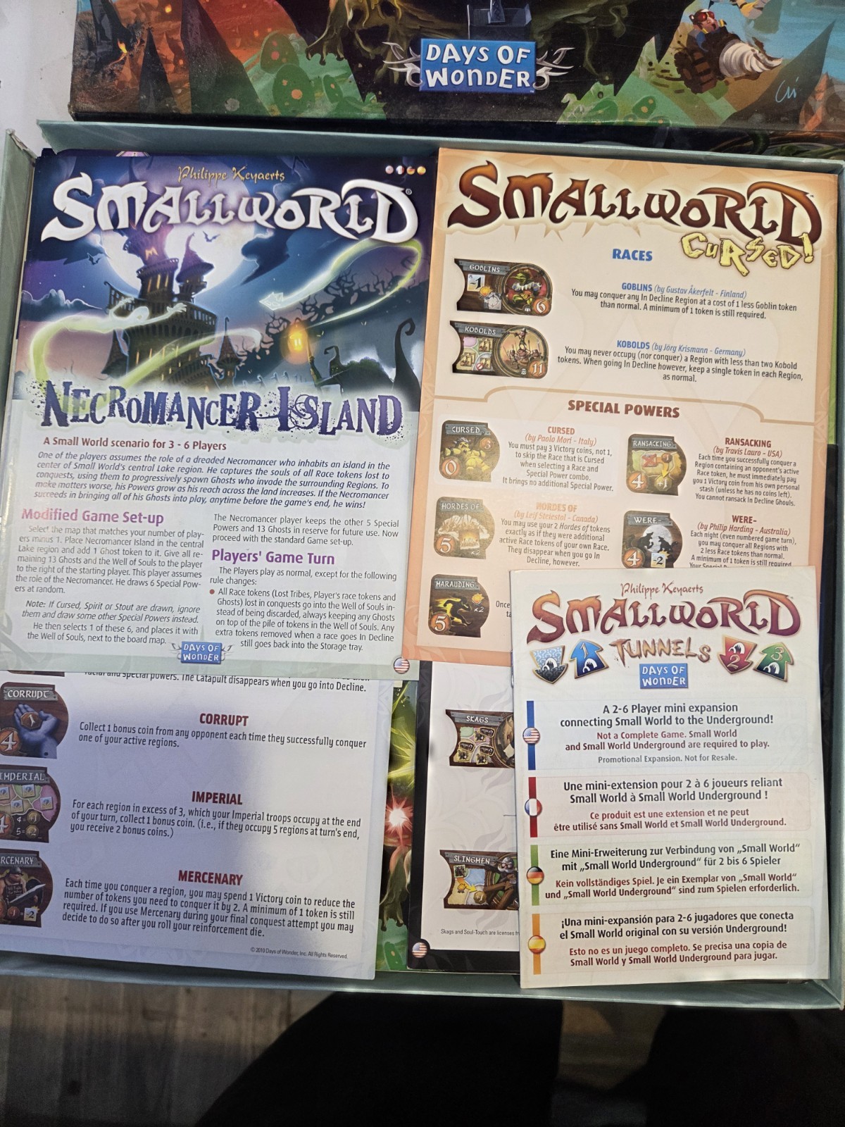 Days of Wonder Small World Board Game