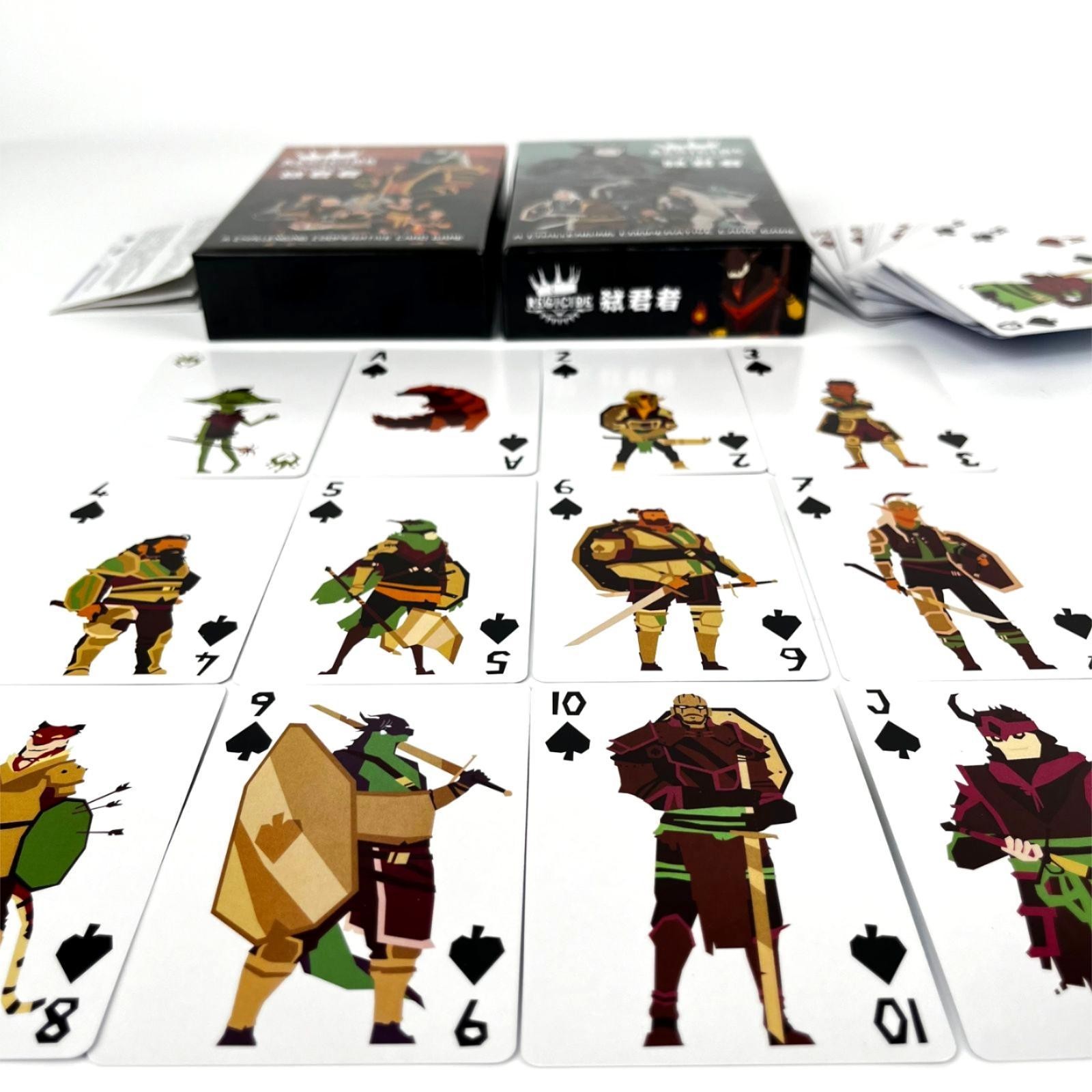 Regicide English Board Game 1-4 Players Family Party Strategy Card Game for Frie