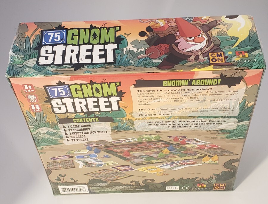 75 Gnom’ Street Board Game Garden 2016 Ankama Products Sealed Gnome Family Fun