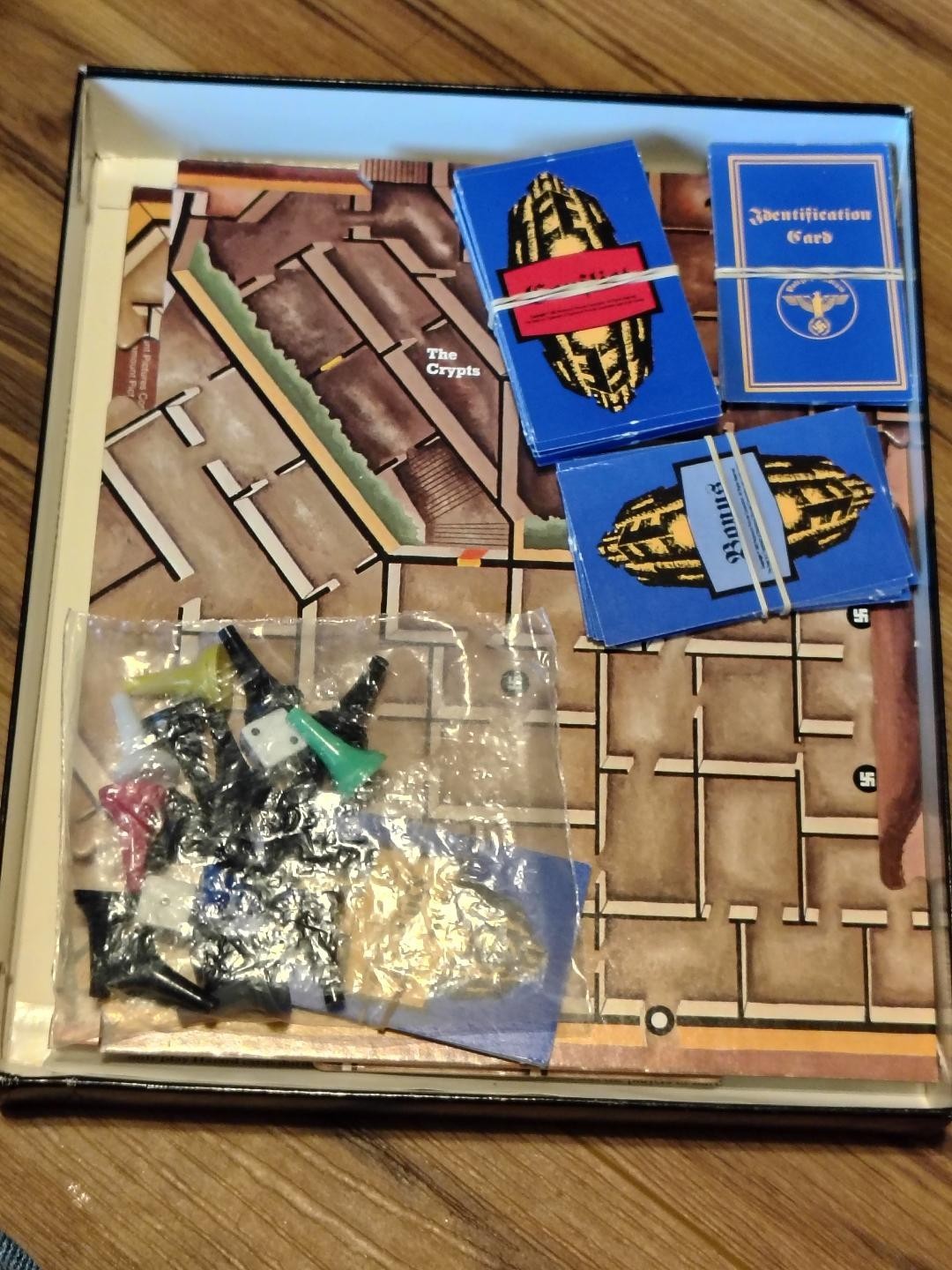 The Keep Wilson Boardgame Mayfair games RARE!! 1983!!