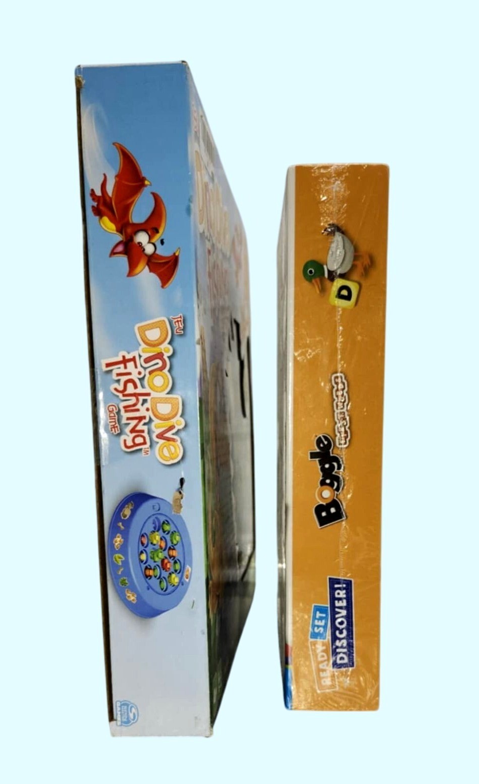 Dino Dive Fishing Game & Boggle First Words Kids Educational Interactive Fun NIB