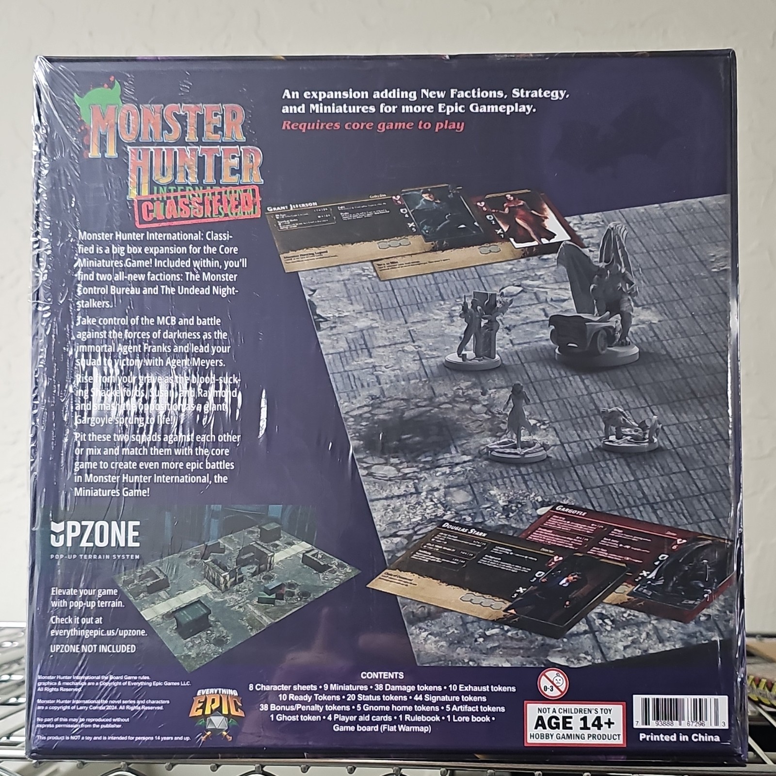 Everything Epic Monster Hunter International: Classified Board Game Expansion 2…