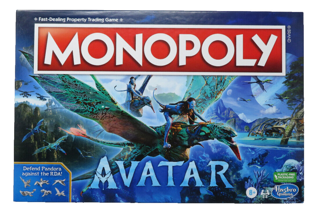 Monopoly: Avatar Edition Board Game for 2-6 Players, Family Games Factory Sealed