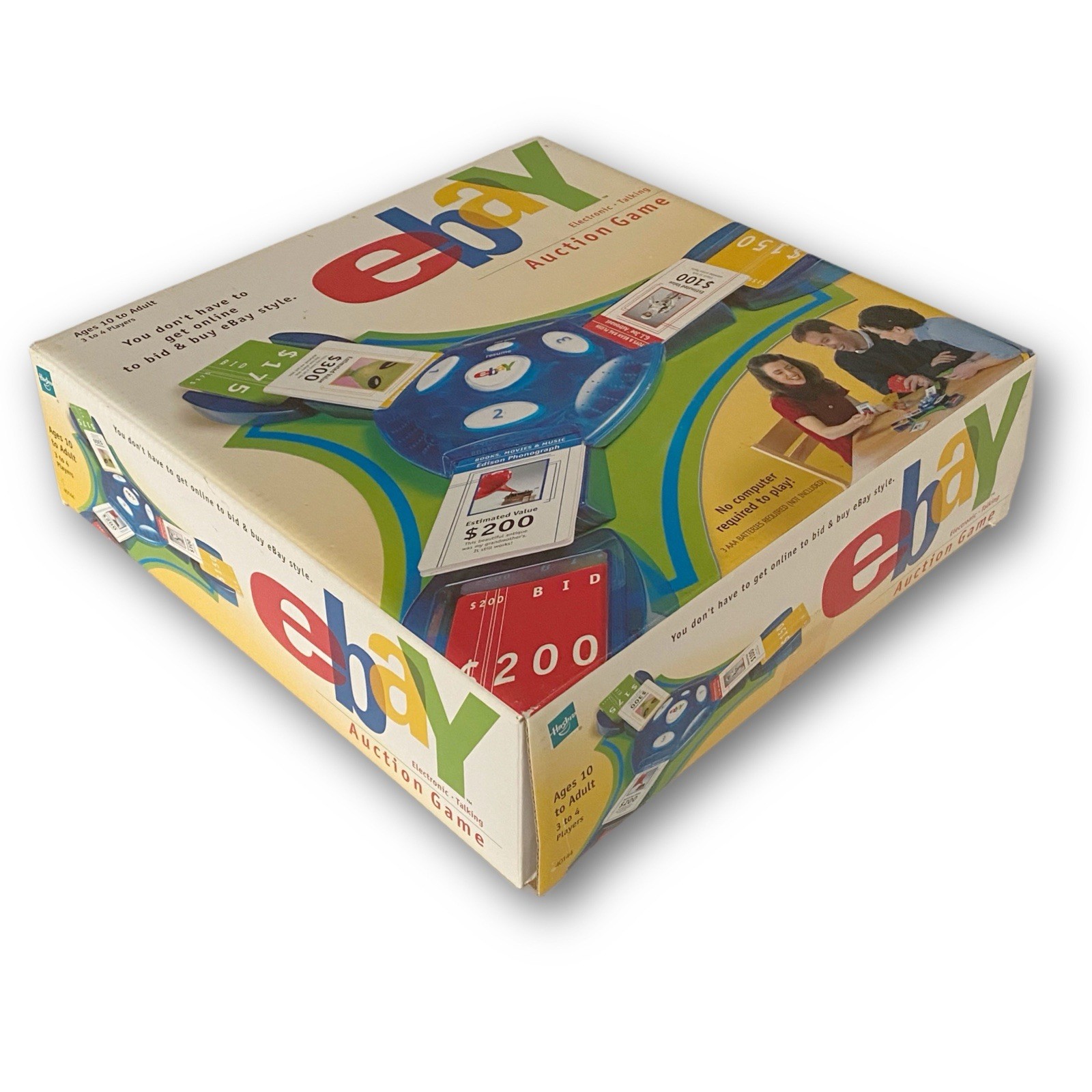 Hasbro eBay Auction Game 40144 Vintage 2001 Electronic Talking Board Game