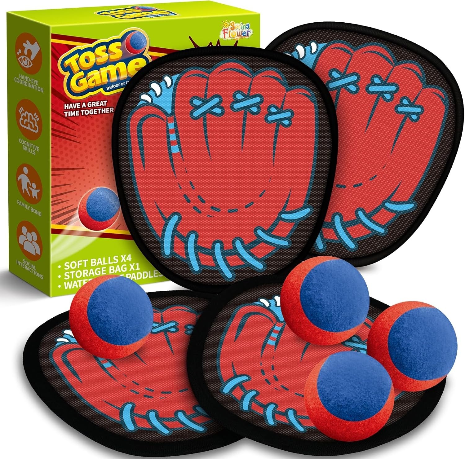 Interactive Stick Catch Ball Game for Kids Improves Hand Eye Coordination