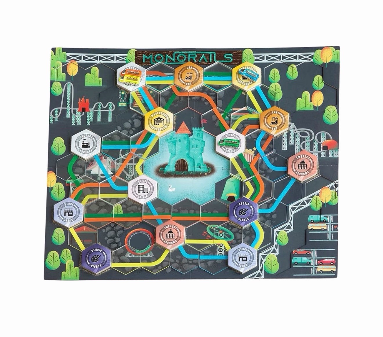 Maglev Maps Expansion Volume 1 Board Game For Maglev Metro New Sealed
