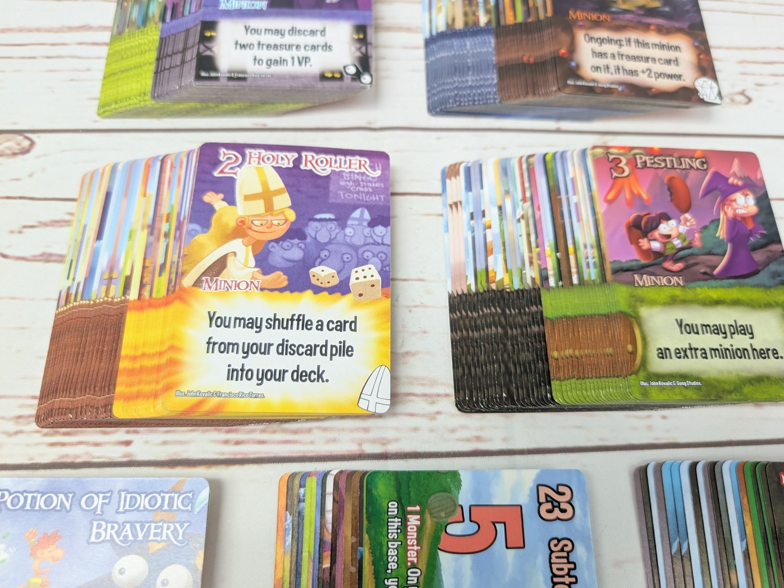 Smash Up Munchkin Board Card Game AEG Signed by John Kovalic