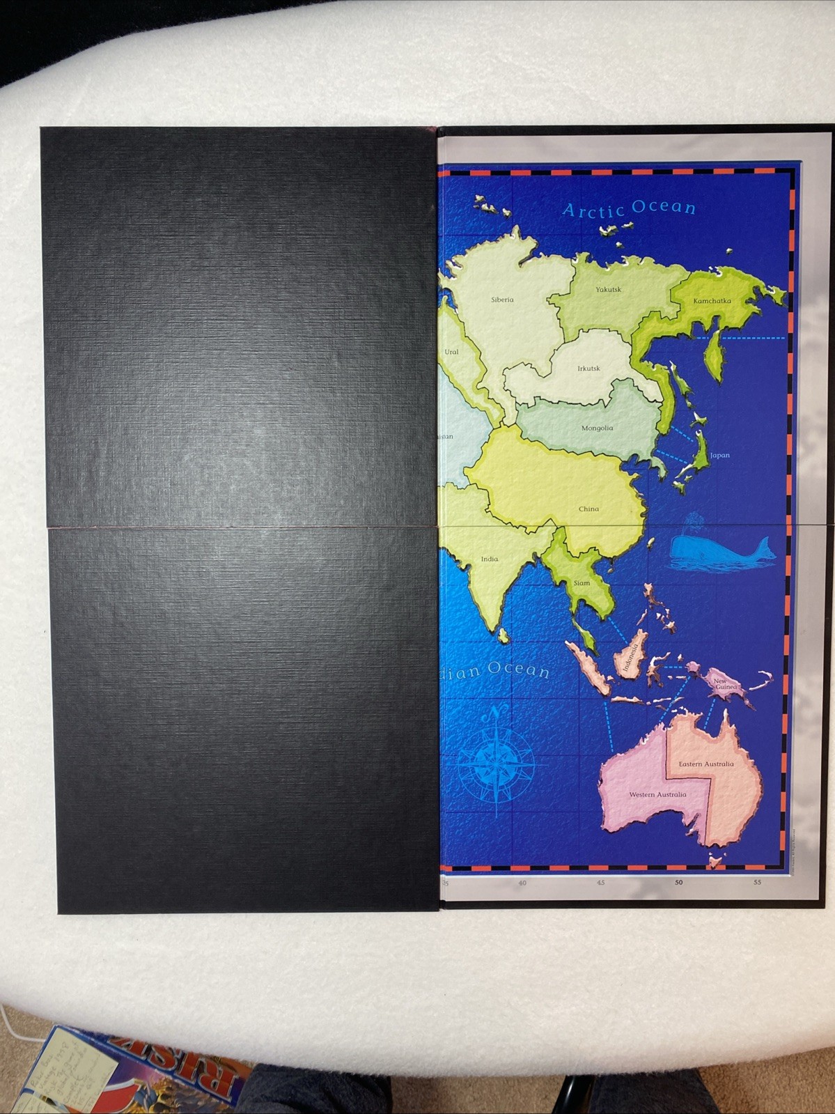 Risk The Game Of Global Domination Game Board Instructions Vintage 1998 Parts