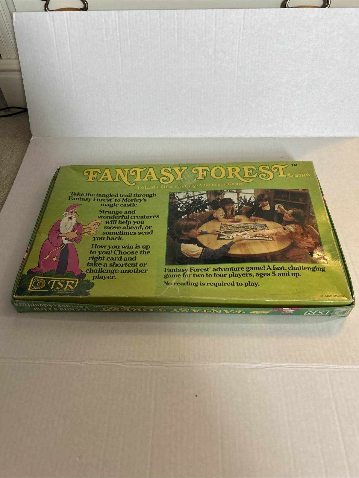 VINTAGE – TSR Fantasy Forest Board Game – 1980 – Dungeons & Dragons Complete CIB