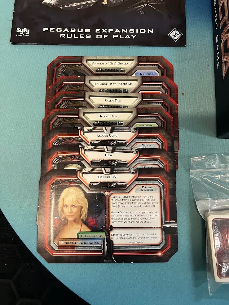 Pegasus Battlestar Galactica The Board Game Expansion Fantasy Flight Games