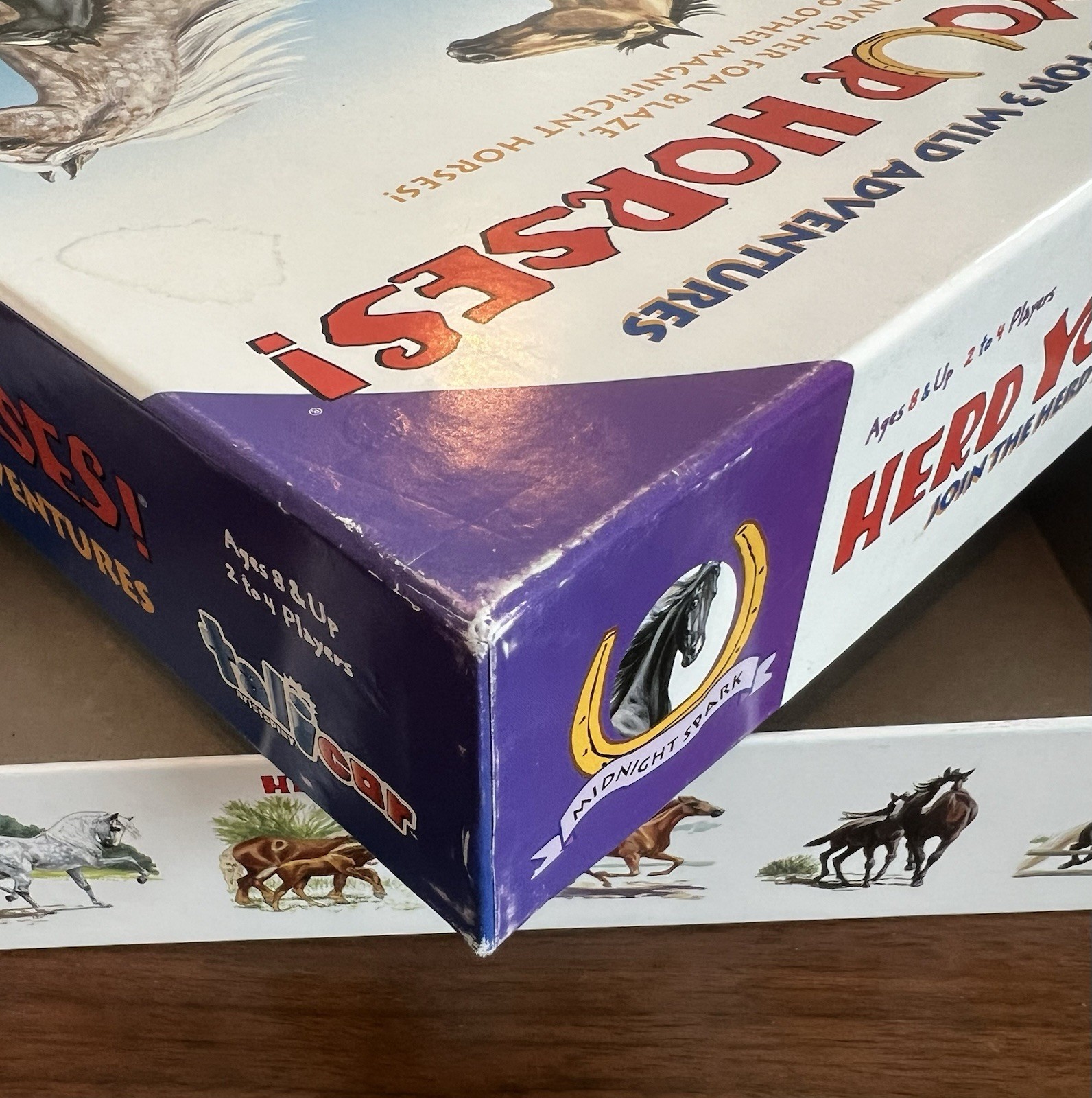 Herd Your Horses Board Game Aristoplay 2015 Complete Horse Family Strategy Game