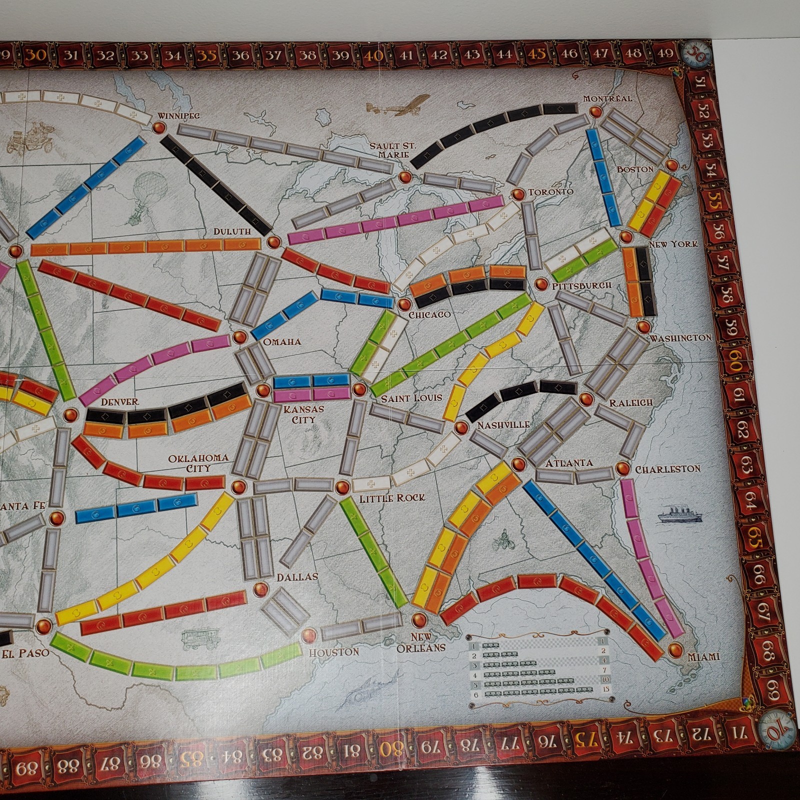 Ticket to Ride COMPLETE Days of Wonder 2016 Trains America US Great Condition