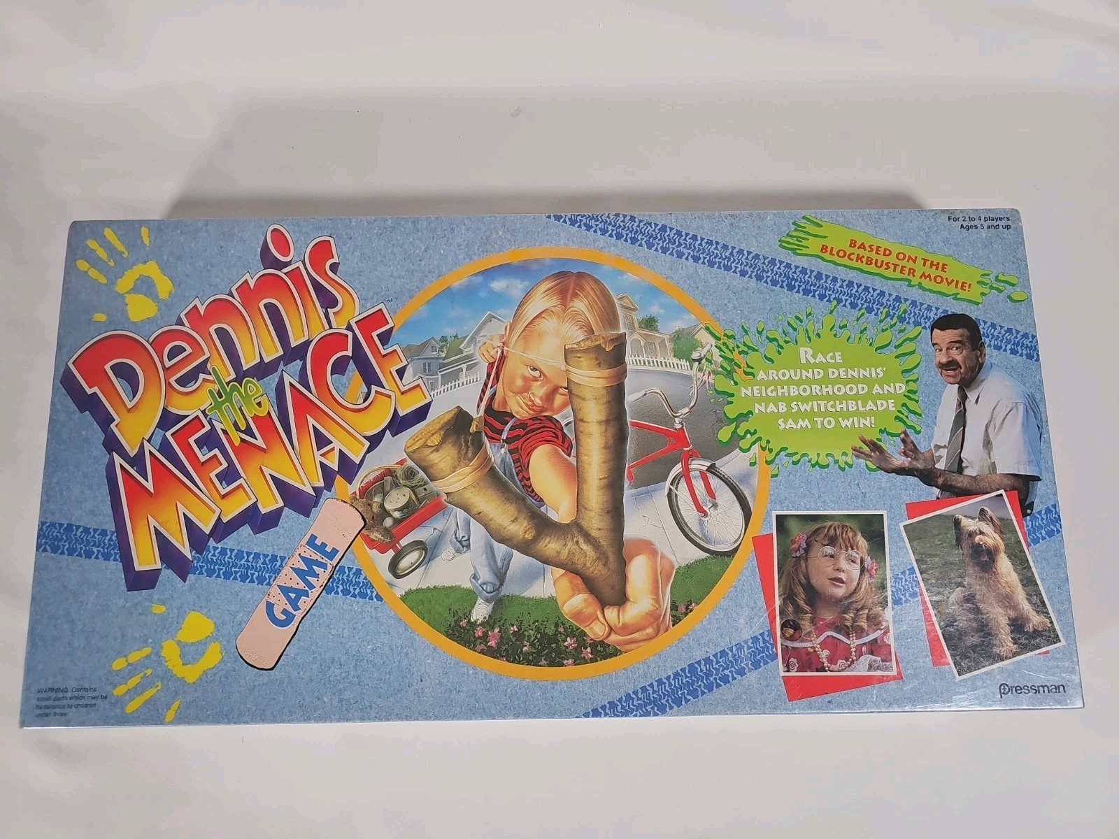 1993 Pressman DENNIS THE MENACE The Movie board game 2 to 4 player NEW Sealed