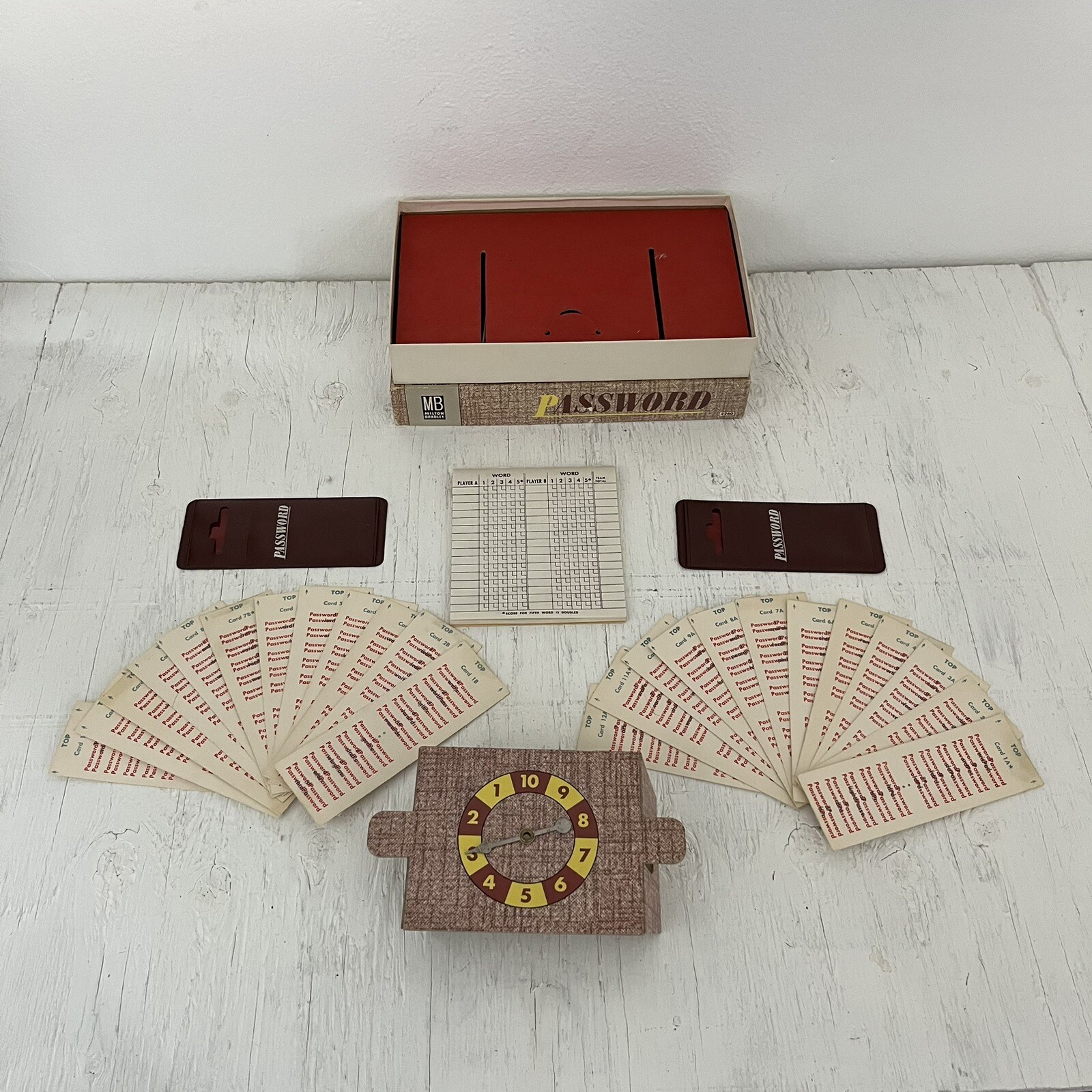 Vintage 1962 Password As Seen on TV #4260 by Milton Bradley – Made in USA