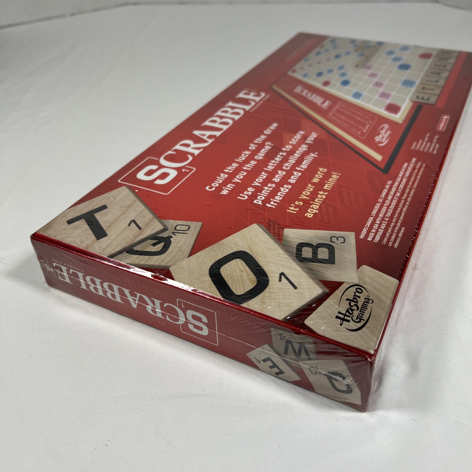 Scrabble Board Game – Crossword NEW Factory SEALED – 2013 Hasbro COMPLETE