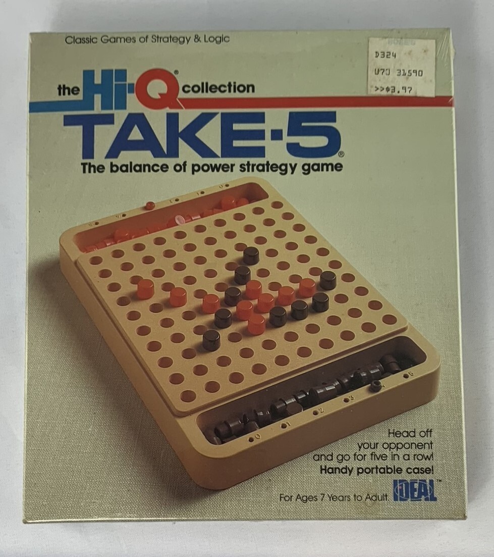 1984 Hi Q Take 5 Game by Ideal Brand New FREE SHIPPING