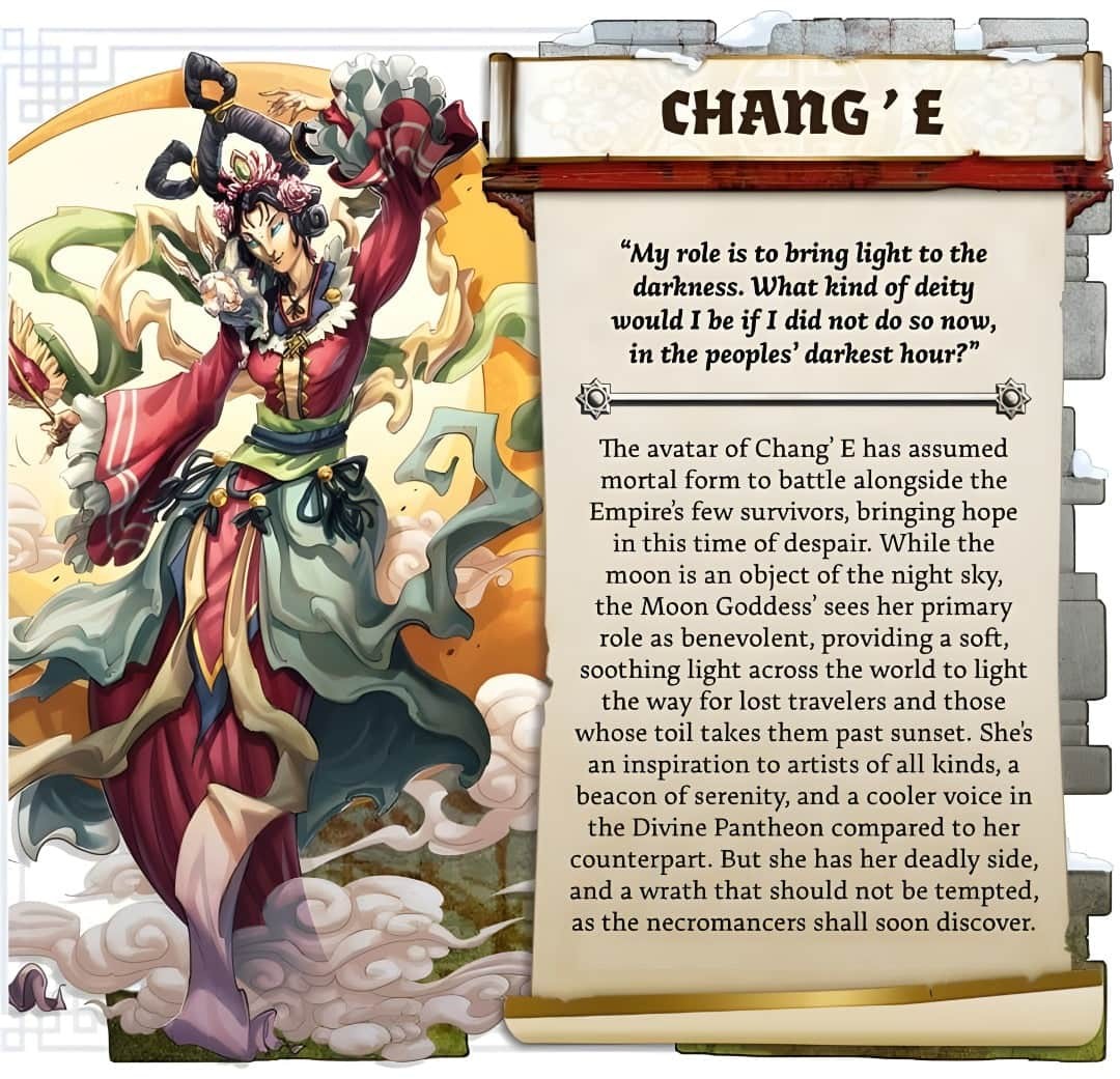 Zombicide: White Death Eternal Empire Plus Chang E and Hou Yi (Kickstarter Speci