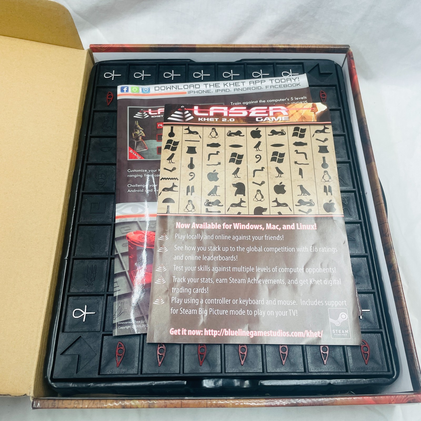 Laser Khet 2.0 Board Game Innovation Toys 2010 EX/EX+