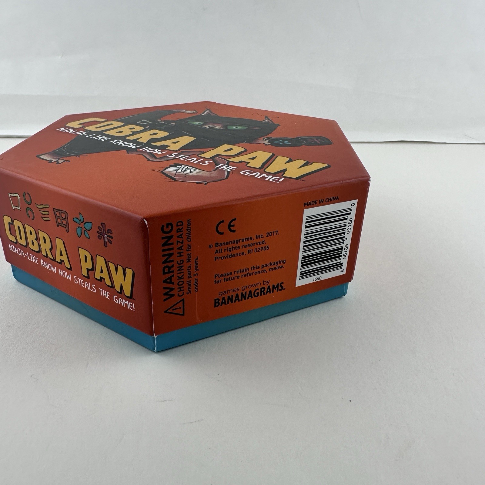 Cobra Paw The Ninja Tile Game by Bananagrams 2-6 Players COMPLETE