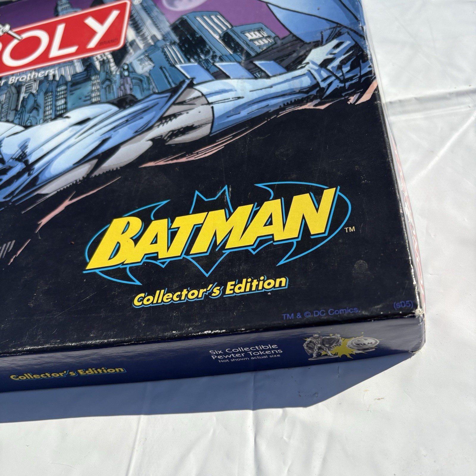 2005 Parker Brothers Monopoly Batman Collector’s Edition Board Game Incomplete
