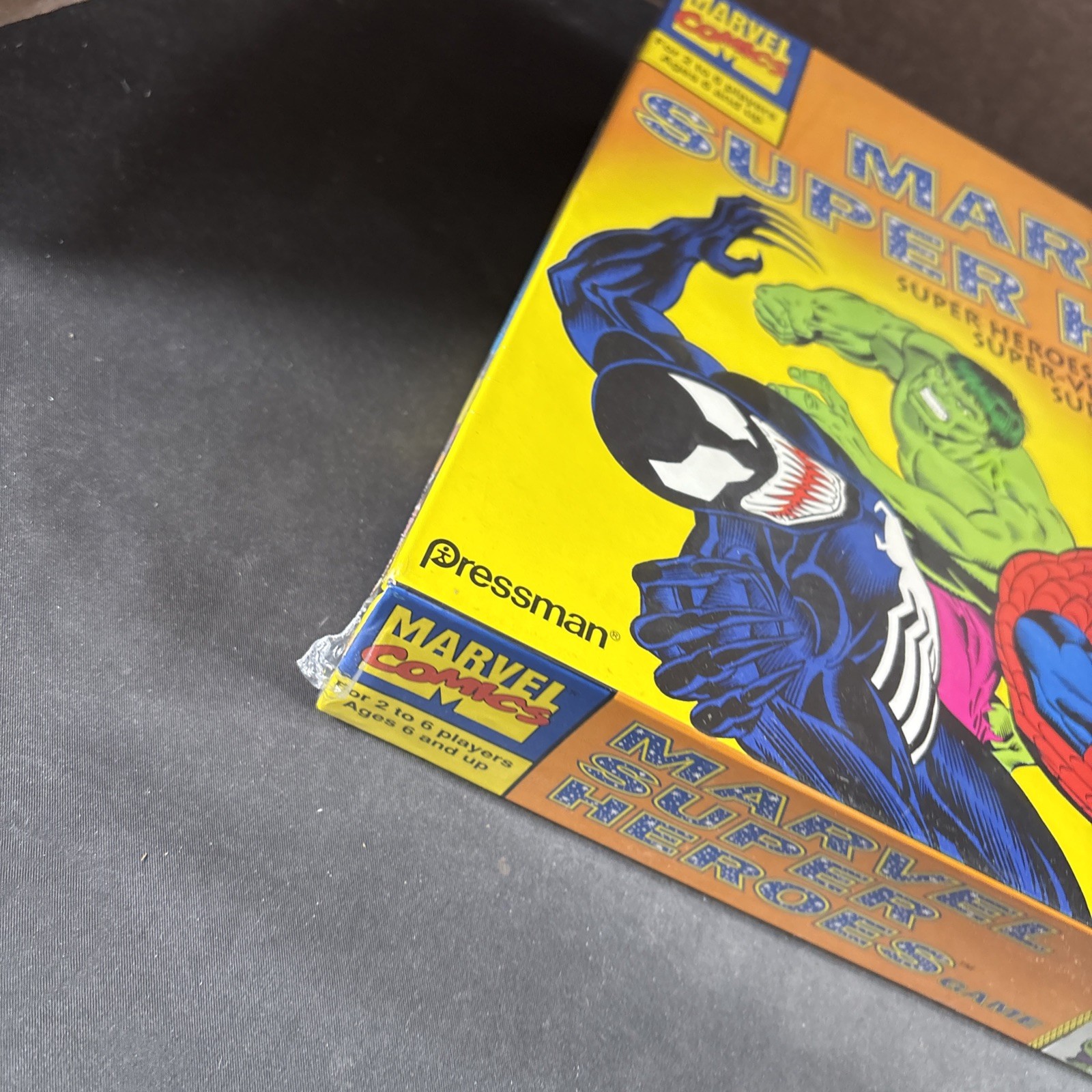 MARVEL COMICS SUPER HEROES VINTAGE BOARD GAME SEALED NEW PRESSMAN 1992