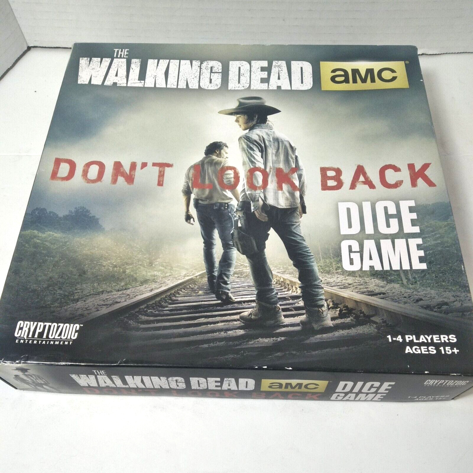 AMC The Walking Dead Don’t Look Back Dice Board Game 2014 Cryptozoic COMPLETE