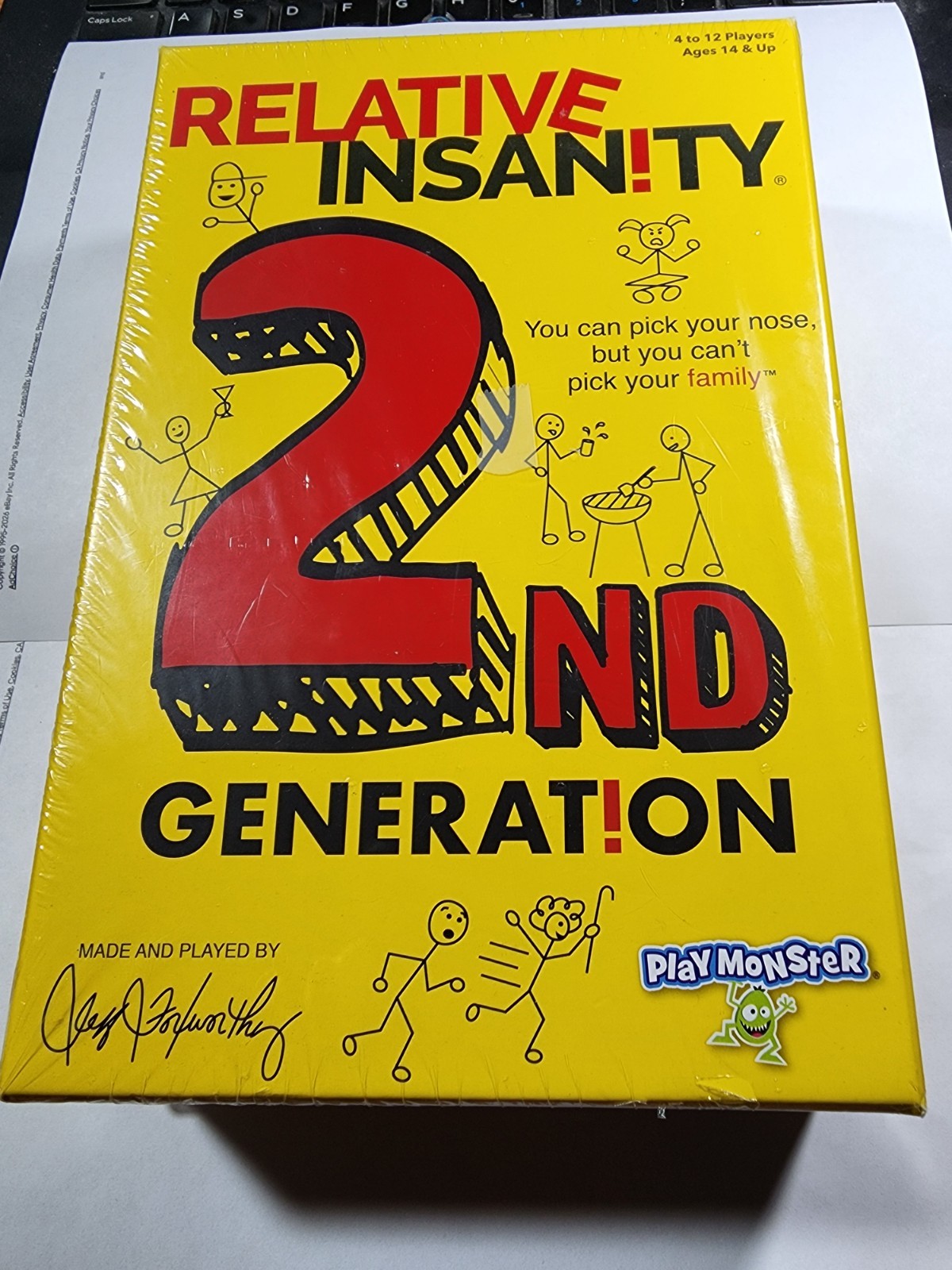 “Relative Insanity 2nd Generation” By Jeff Foxworthy 2022 PlayMonster B2