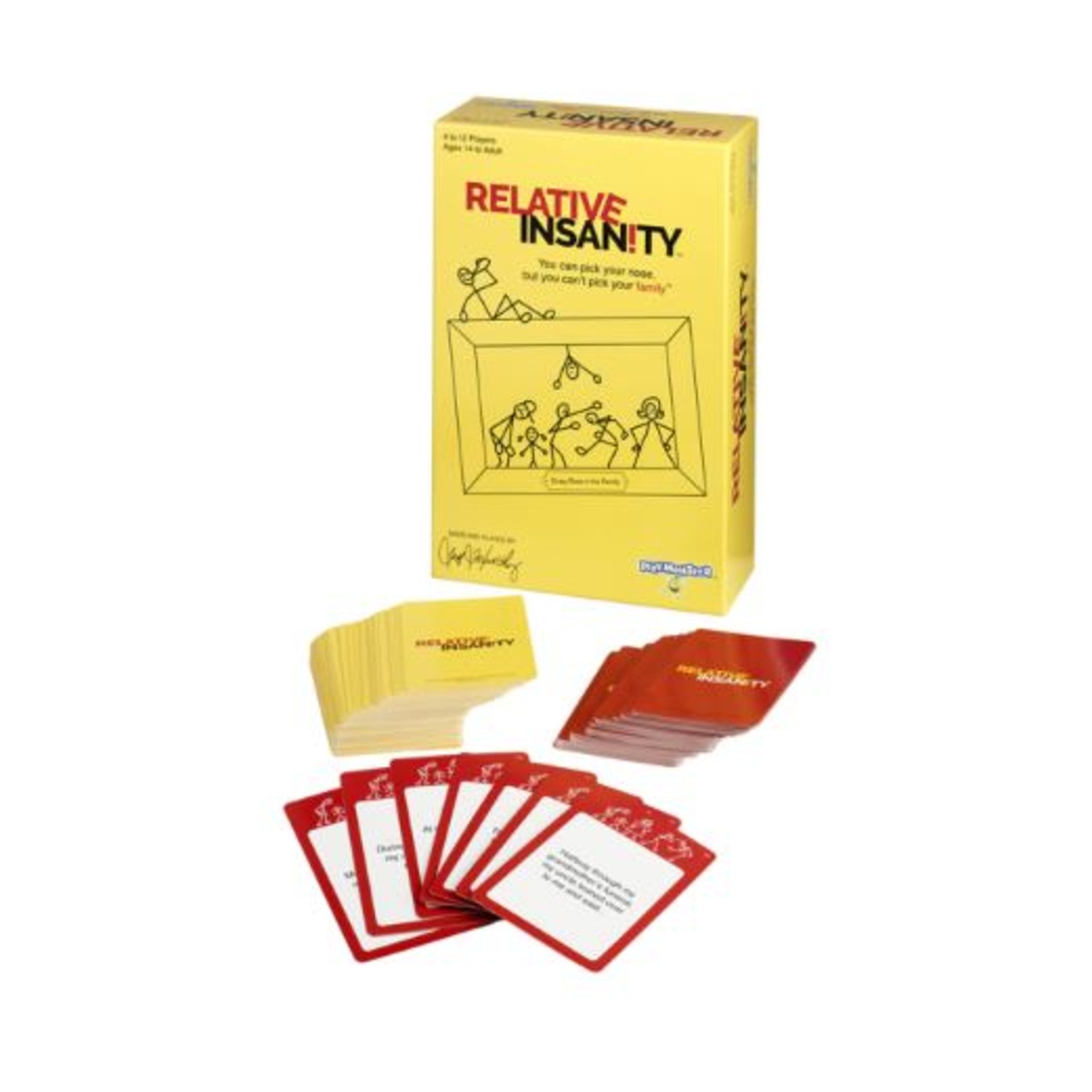 PlayMonster Board Game Relative Insanity Box Fair/VG+