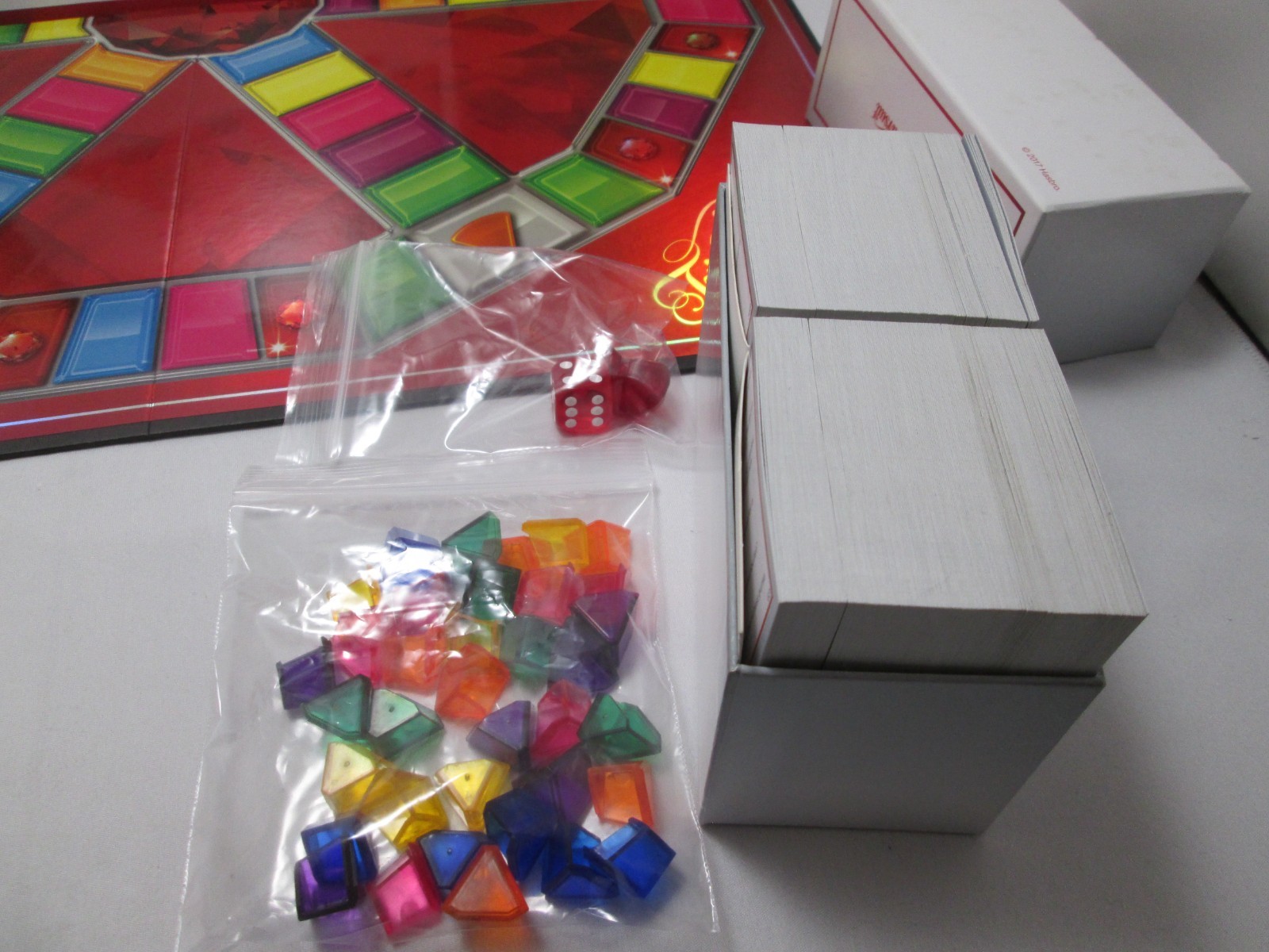 Hasbro Trivial Pursuit 40th Anniversary Ruby Edition Game Board