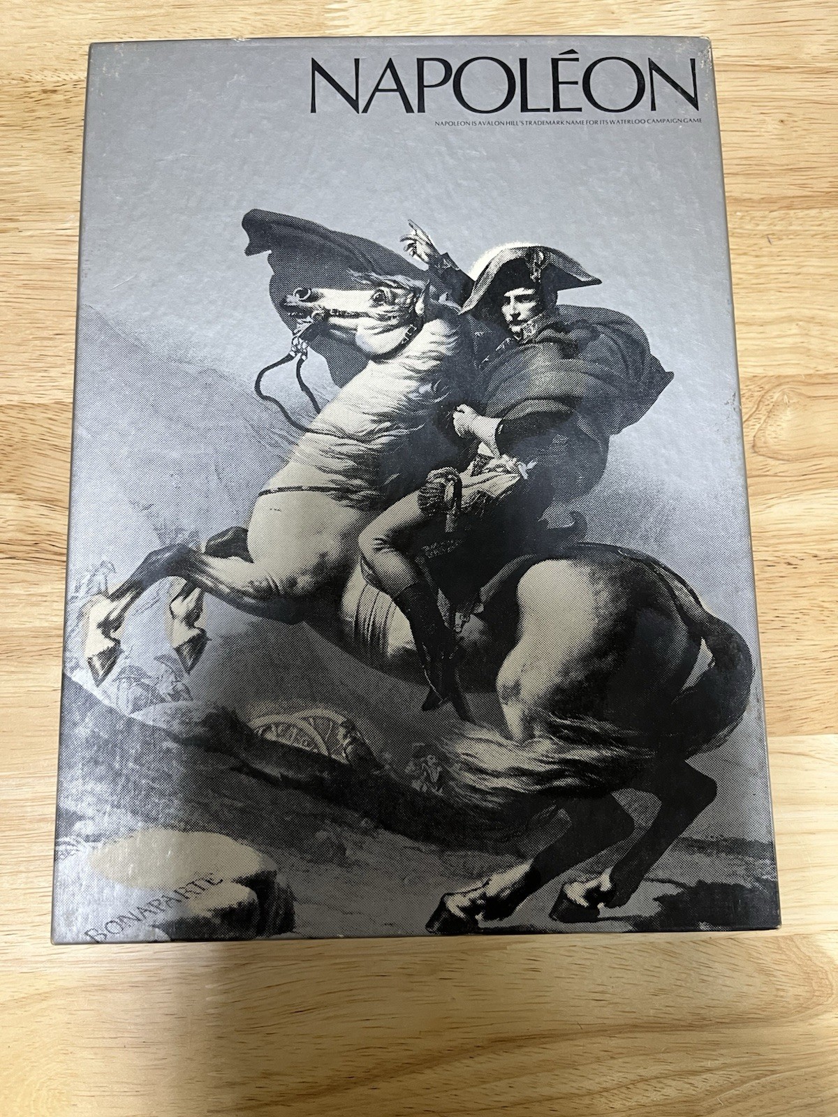 Napoleon: The Waterloo Campaign Game by Avalon Hill 826, 1977. 100% complete.