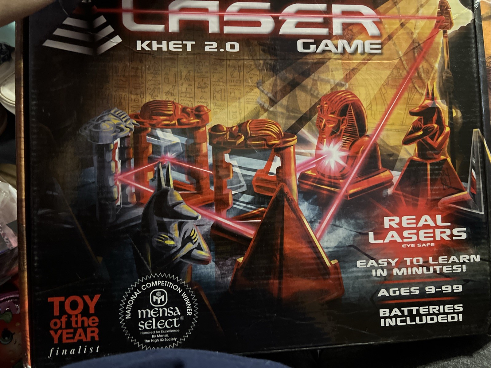 LASER Khet 2.0 Board Game Strategy Mensa Select Toy of the Year InComplete