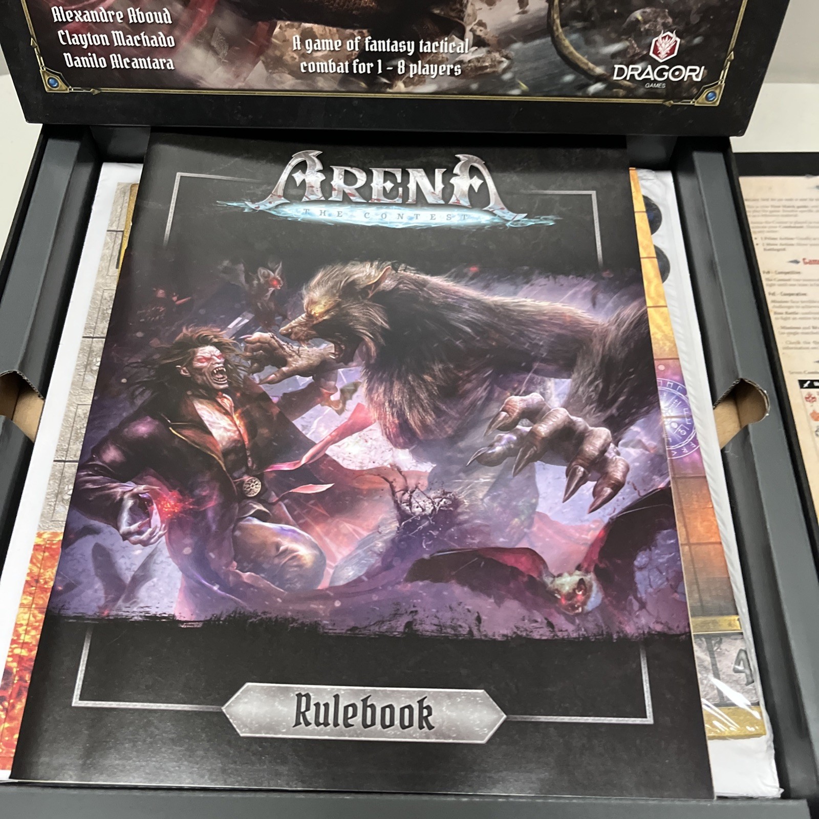 Arena: The Contest – Board Game Dragori Games 2021 – NOB