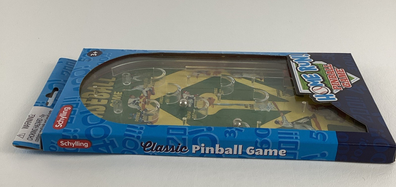 Schylling Home Run Pinball Game Baseball Arcade Retro Handheld Classic 2013 Toy