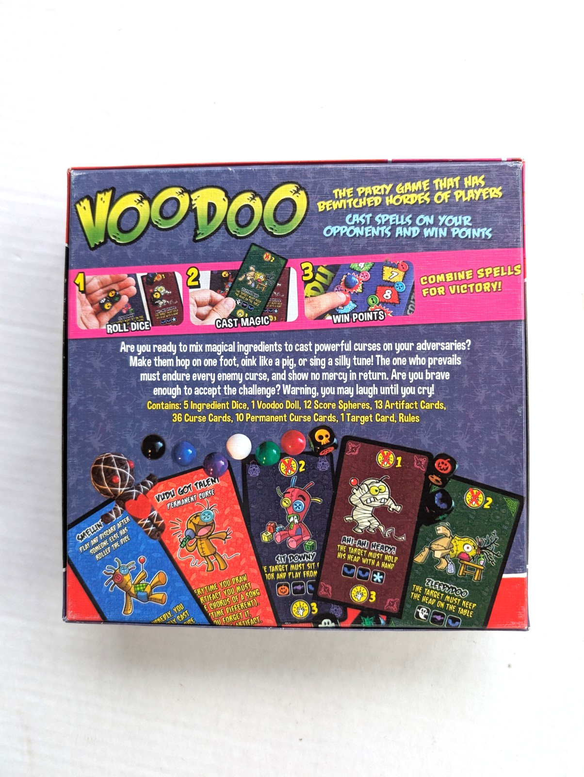 Voodoo Board Game Mayday Games 100% Complete