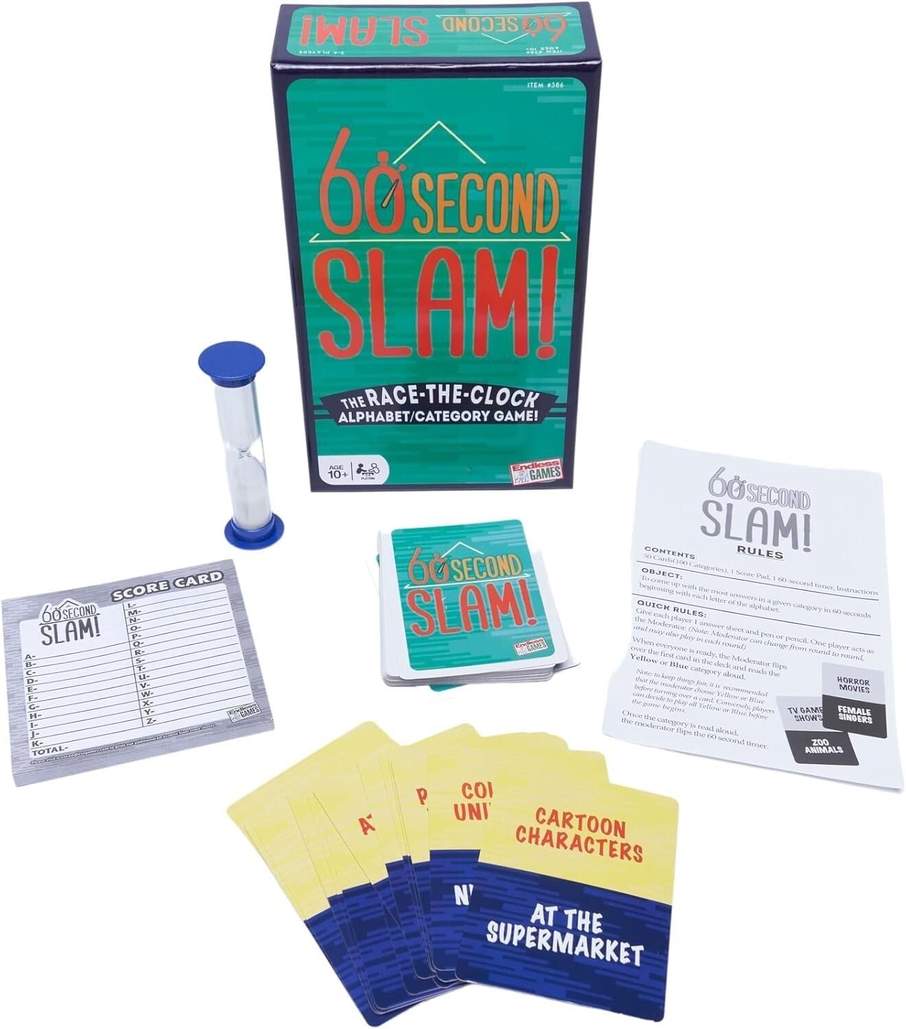 60 Second Slam! – Family Board Game