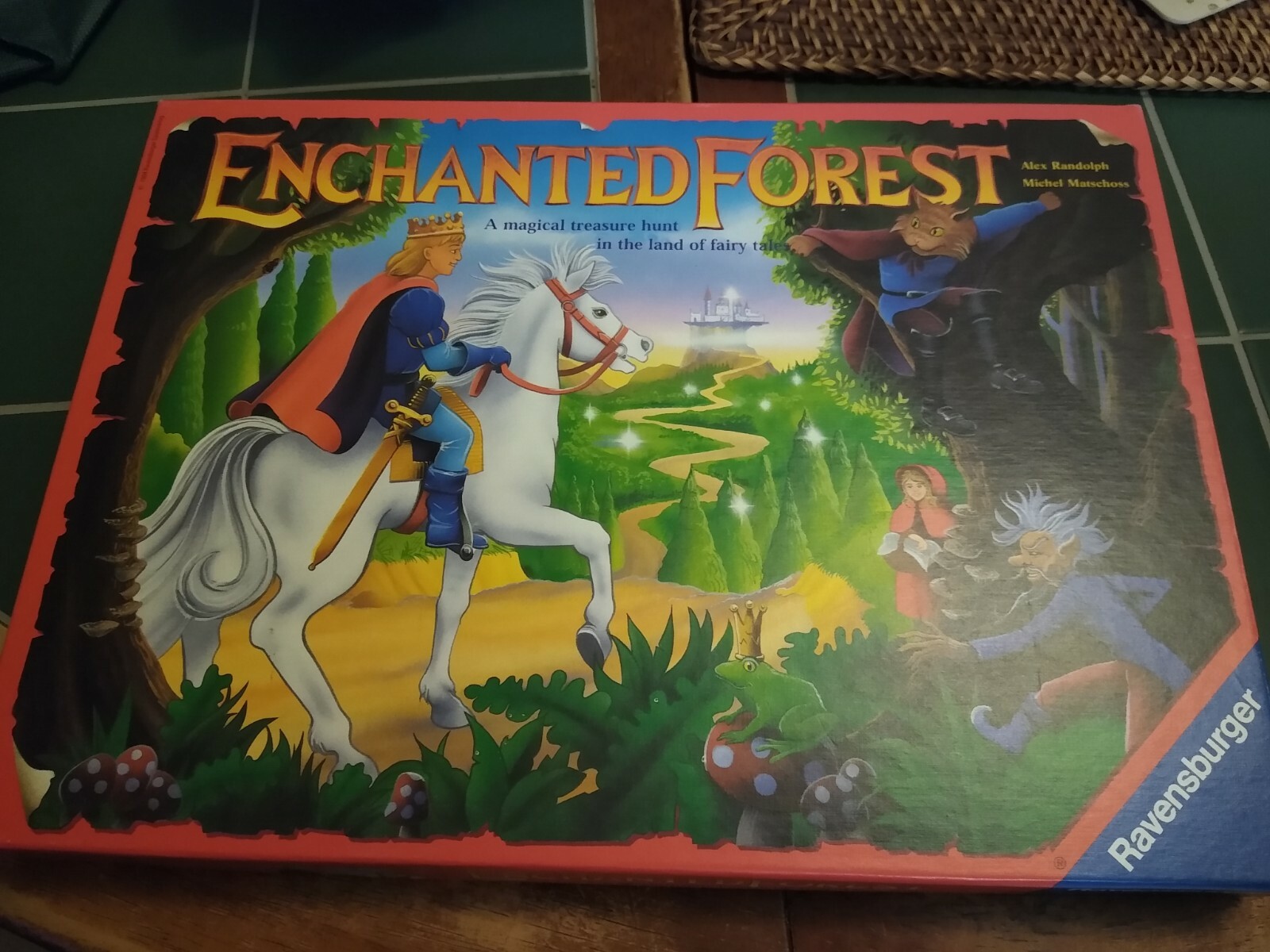 1994 ENCHANTED FOREST BOARD GAME RAVENSBURGER 100% complete EUC