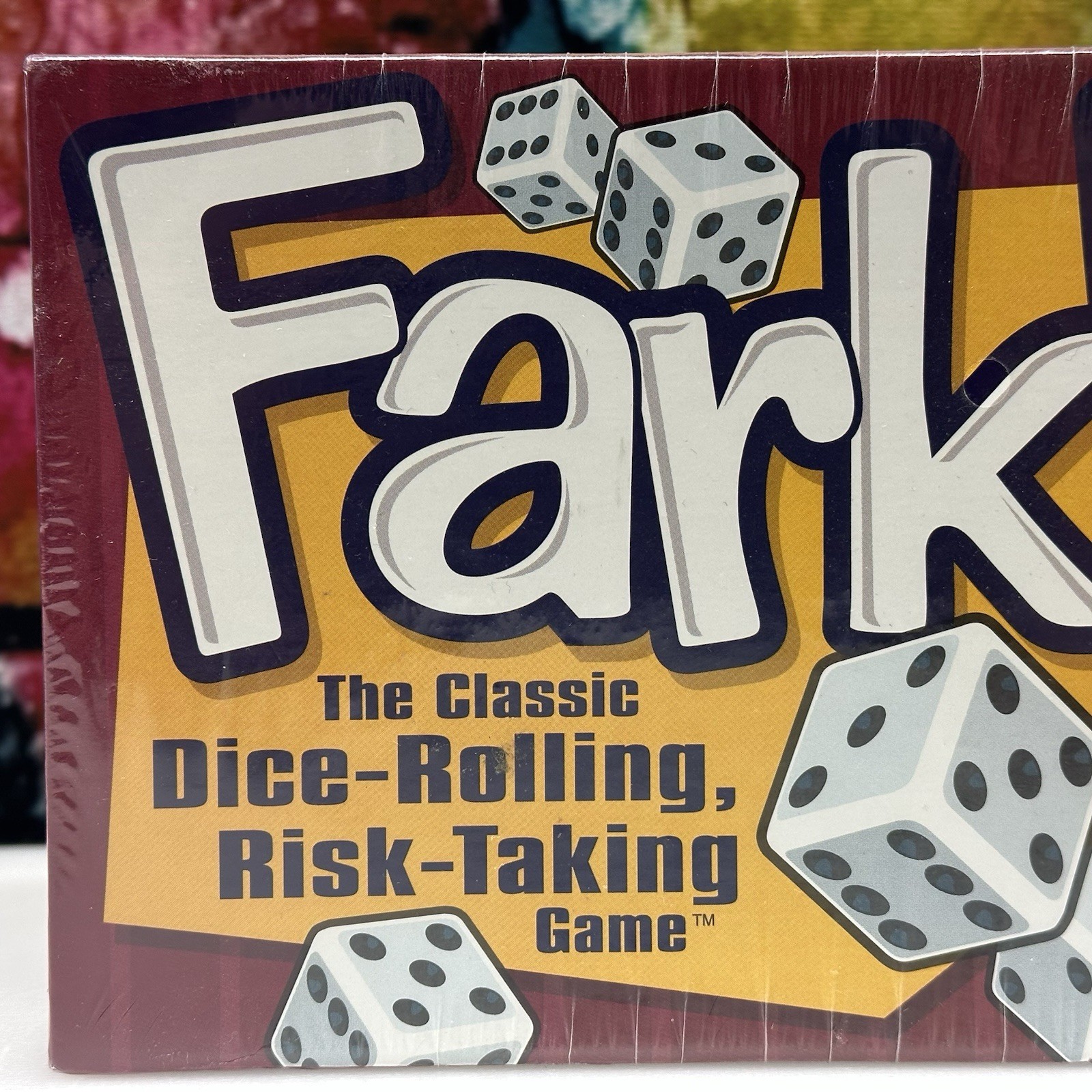 FARKLE Classic Dice Rolling Risk Taking Game Patch Products Ages 8+ Sealed NEW!