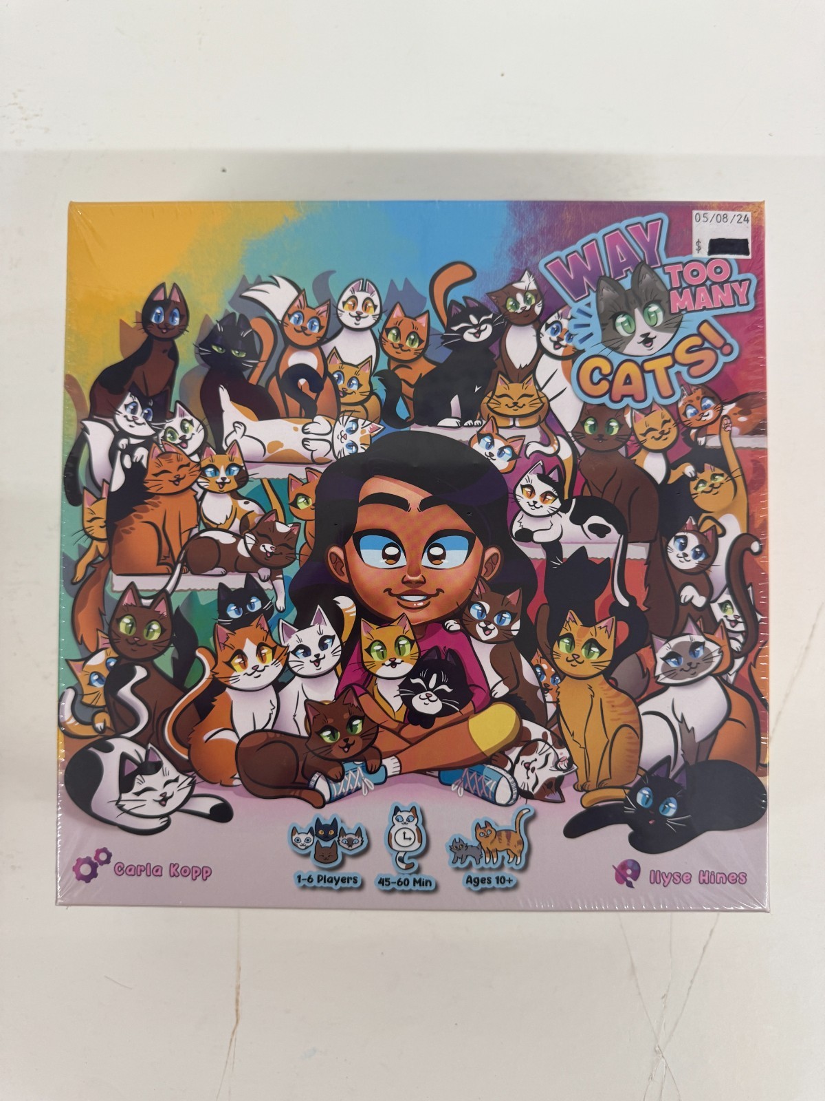 Weird Giraffe Games – Way Too Many Cats | Spatial Puzzle Drafting Strategy Game