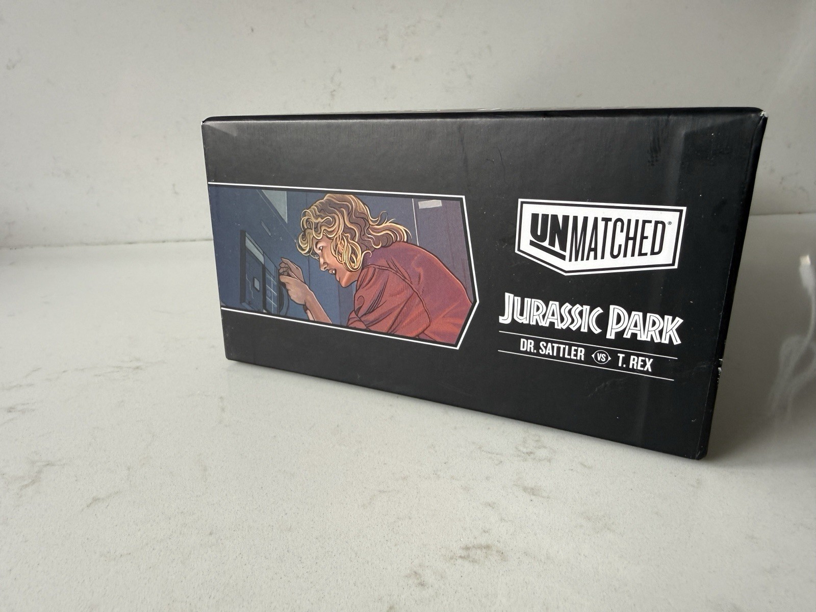 Restoration Games – Unmatched: Jurassic Park – Dr. Sattler VS T.Rex – COMPLETE!