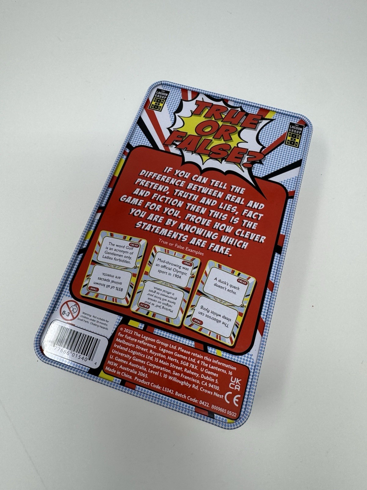 True Or False The Hilarious Trivia Game, Pre-owned, Played Once, Fun Family Game