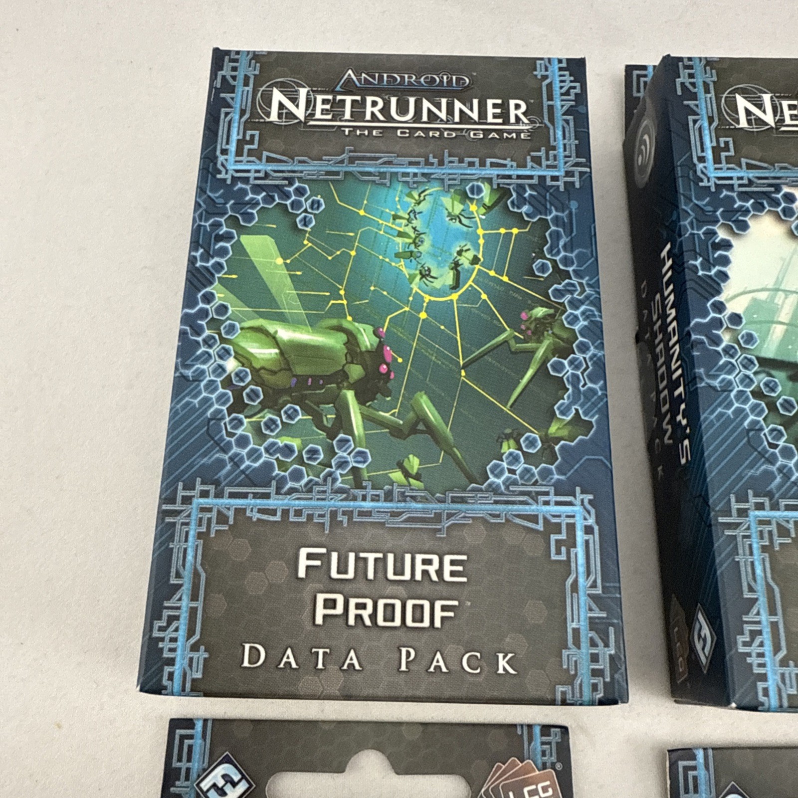 Android Netrunner LCG: Data Pack Lot (7)- New & Sealed In Boxes