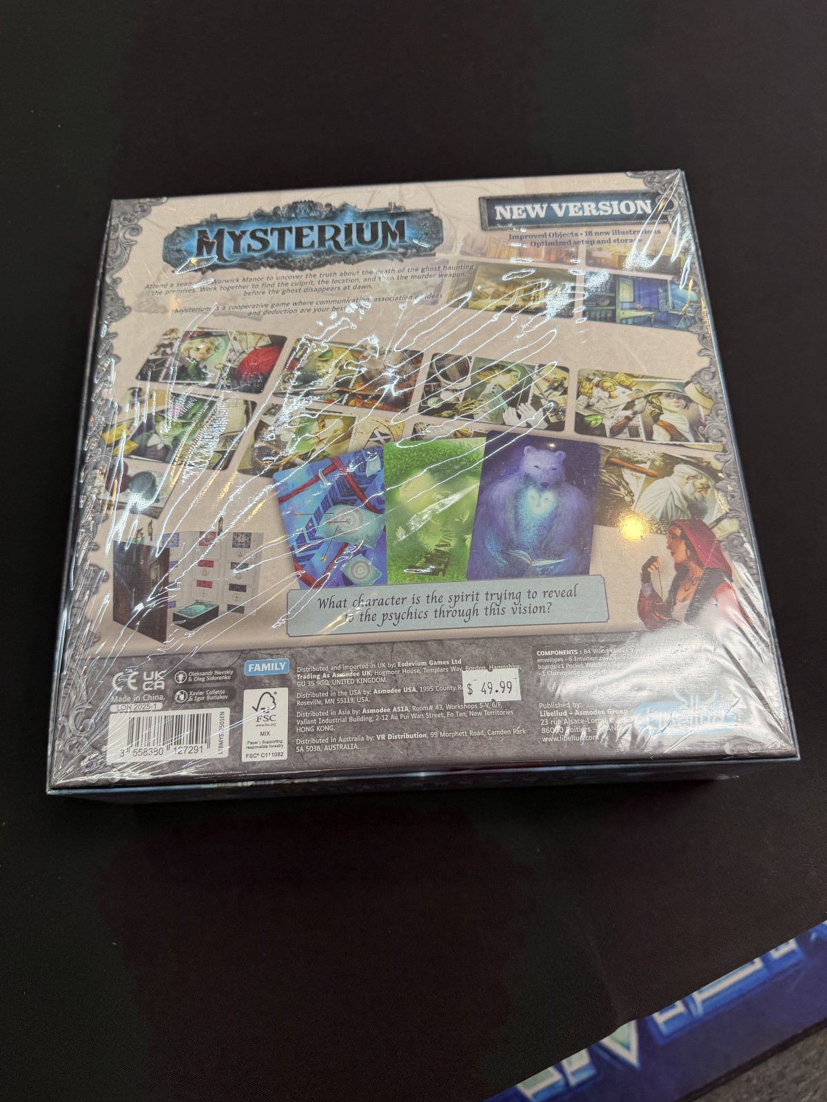 Mysterium Strategy Board Game *BRAND NEW SEALED*