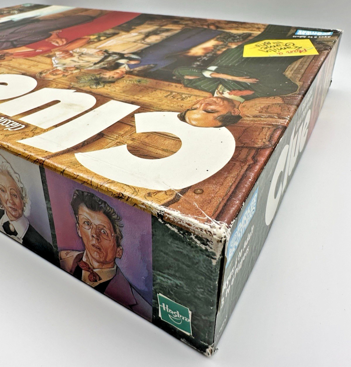 VTG 1998 CLUE Board Game Parker Brothers Hasbro 100% Case Cards Board PARTS