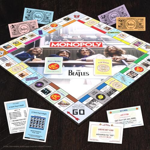 Monopoly: The Beatles Officially Licensed Collectible Game