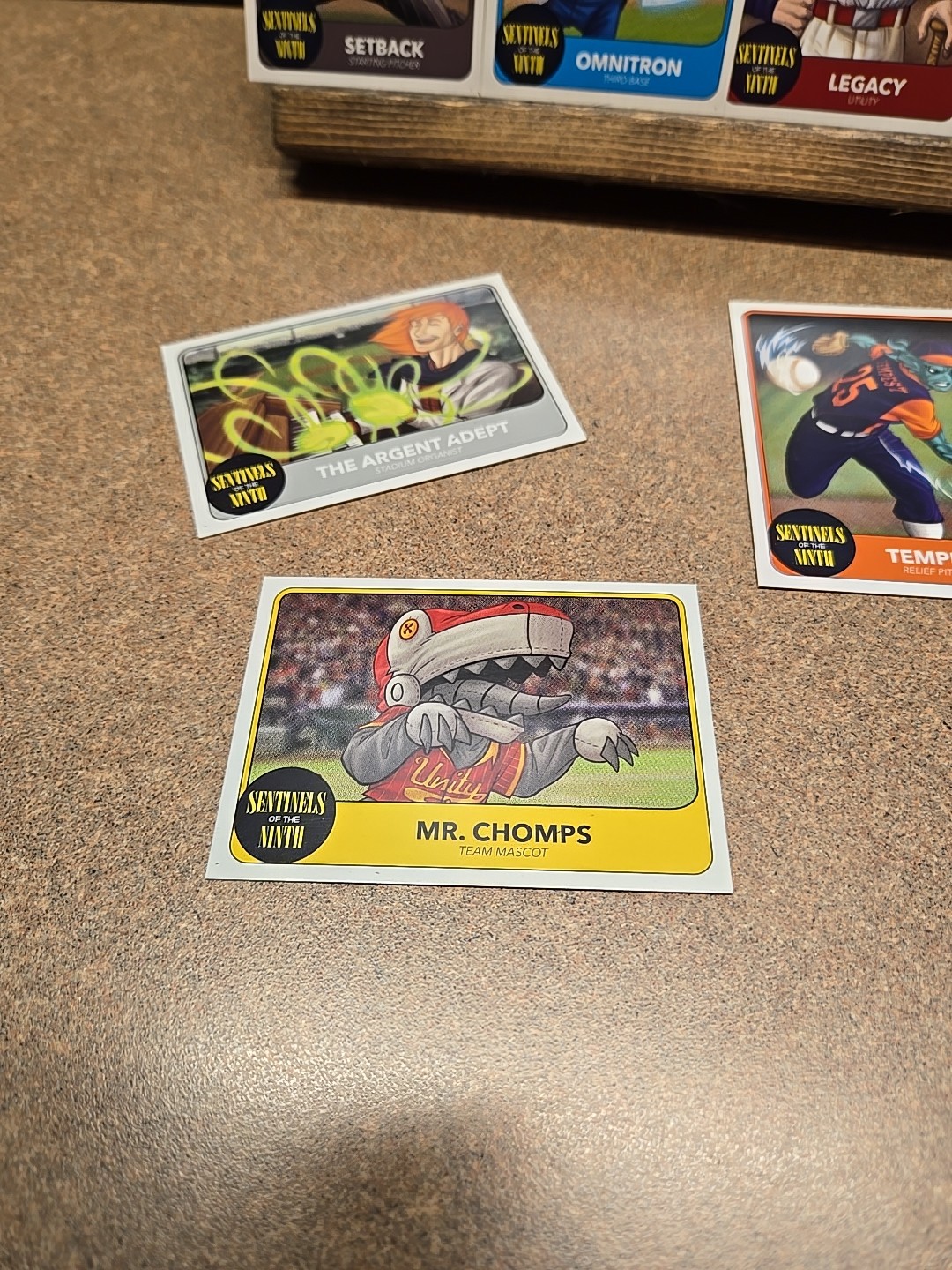 bottom of the 9th expansion pack sentinels of the 9th Opened