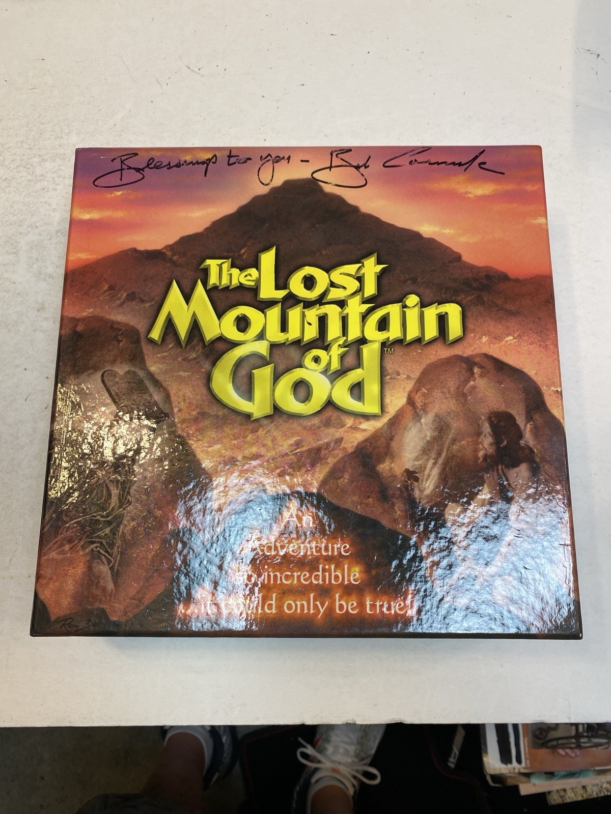 The Lost Mountain of God Bible Exodus Hebrews Bob Cornuke Family Board Game 7+