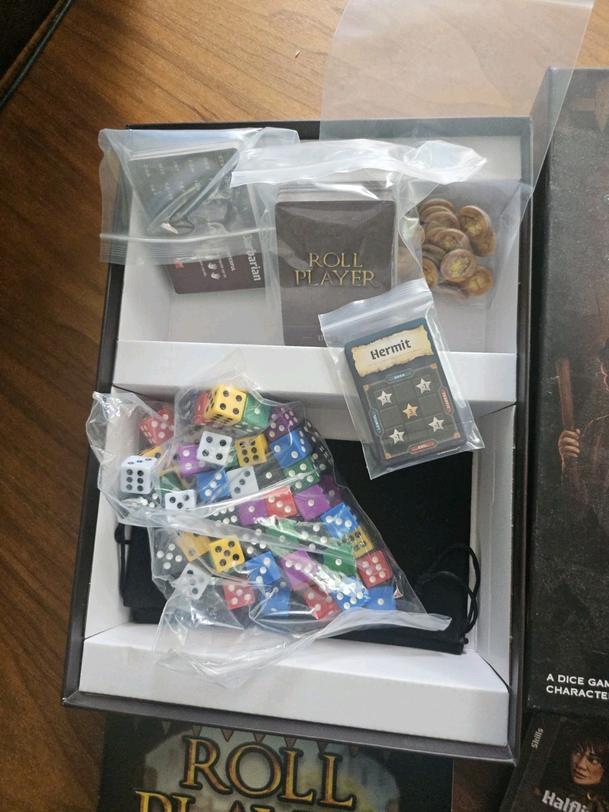 Thunderworks Games Roll Player Board Game; Fantasy Character creation