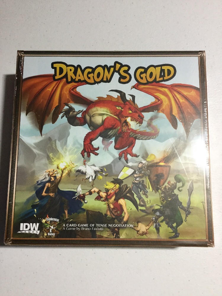 DRAGON’S GOLD Game New Sealed IDW Games Pandasaurus Games White Goblin Games