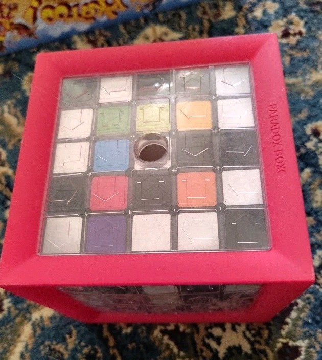 Paradox Box Challenging Labyrinth Game Fat Brain Games Maze Puzzle Marble